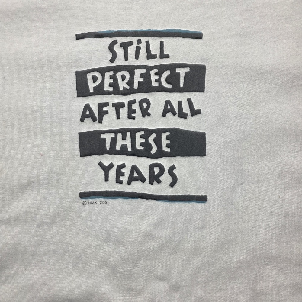 Vintage Hallmark Shoebox Still Perfect After All These Years Birthday Tee XL USA